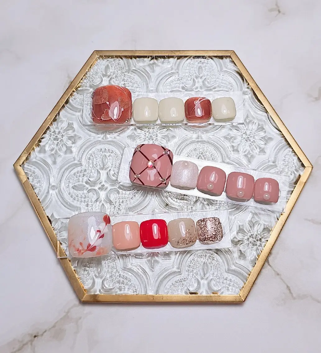 ネイル アートネイル フットネイル Chika  Nail MIRAIのネイルデザイン
