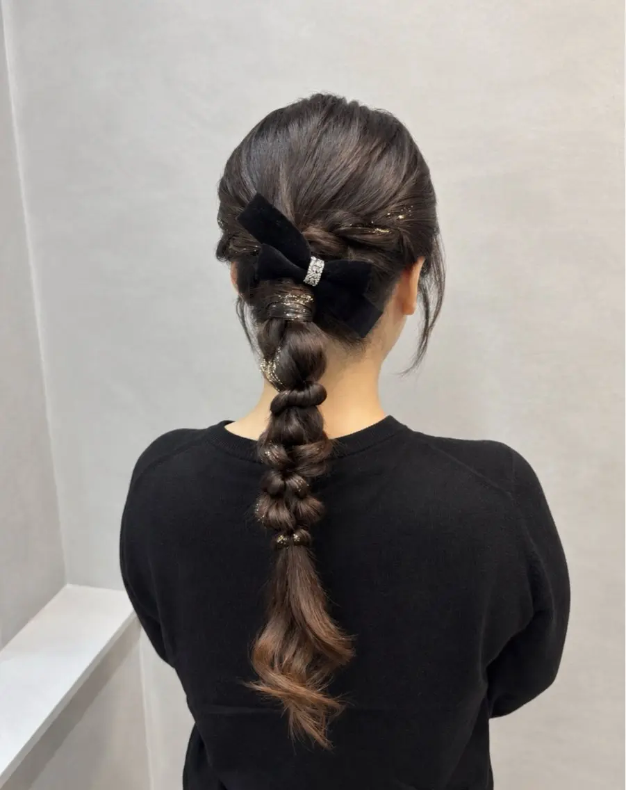 ヘアアレンジ ヘアセット 透明感カラー💎 アレンジ🩰Rimiのヘアスタイル