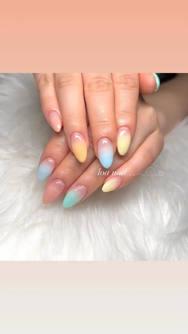 ネイル ハンドネイル loa nailのネイルデザイン