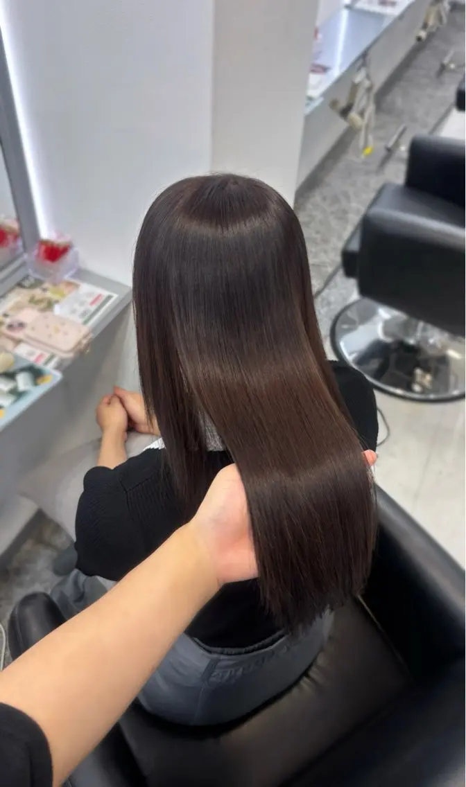 カラー ヘアカラー あやか/心斎橋/ カラーモデル募集中のヘアスタイル