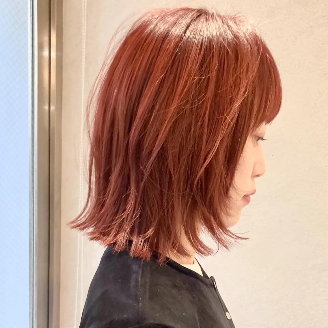 ショート カラー カット ヘアカラー レイヤーカット🪄 ヘアセット🪄シホのヘアスタイル
