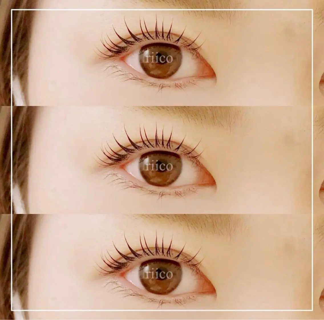 マツエク・マツパ KNACK eye lash RISAのマツエク・マツパデザイン