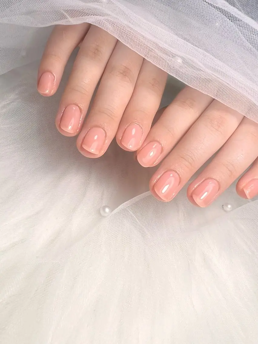 ネイル ワンカラーネイル ハンドネイル nail salon Noël_赤磐のネイルデザイン