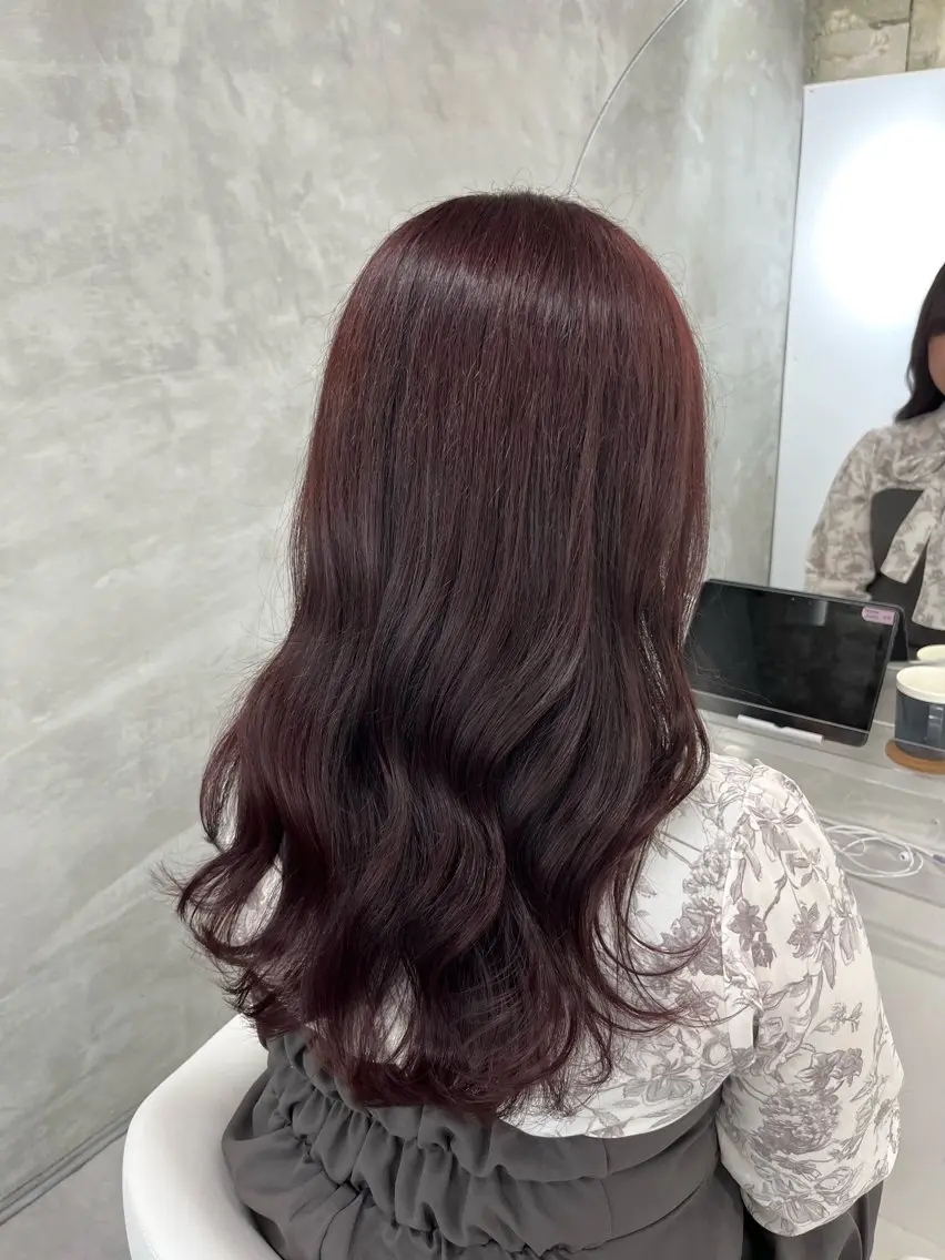 ロング カラー ヘアカラー トリートメント yuuna ✮ door whiteのヘアスタイル