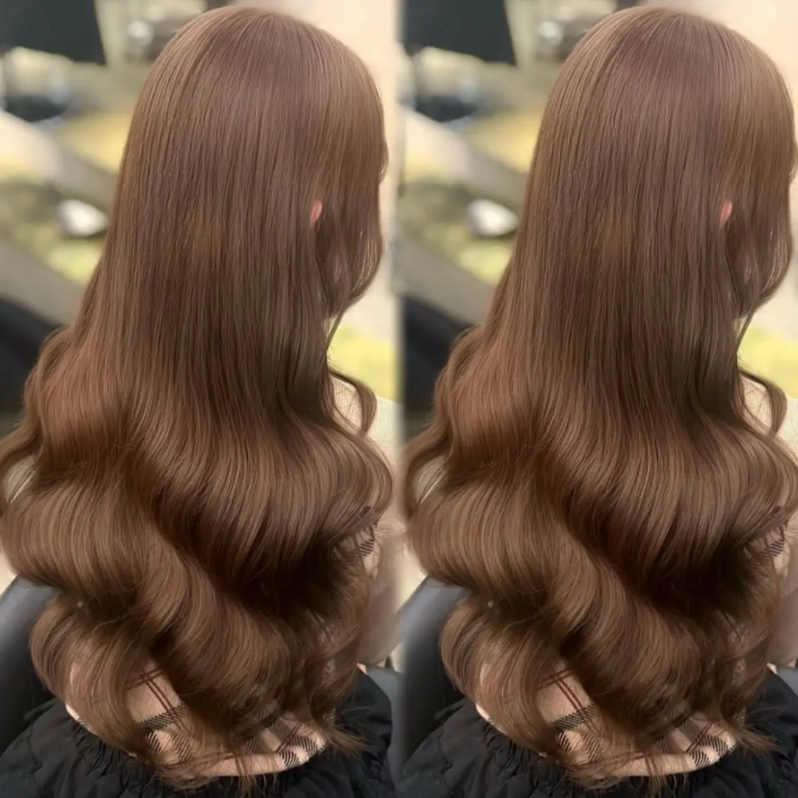 【韓国女子人気】🕯リタッチ+まろやかベージュカラー🧸+補修トリートメント♡の写真