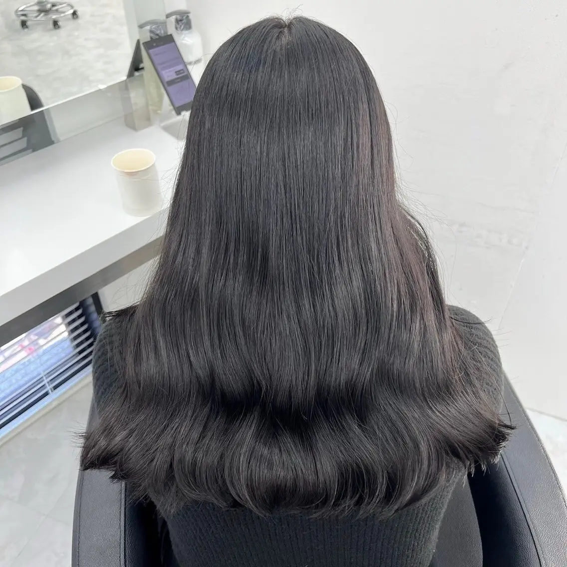 ロング カラー ヘアカラー トリートメント 透明感ベージュ🤎 manami👒🌿のヘアスタイル