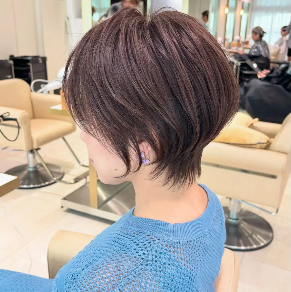 ショート ショートヘア ショート/ 山見陽のヘアスタイル