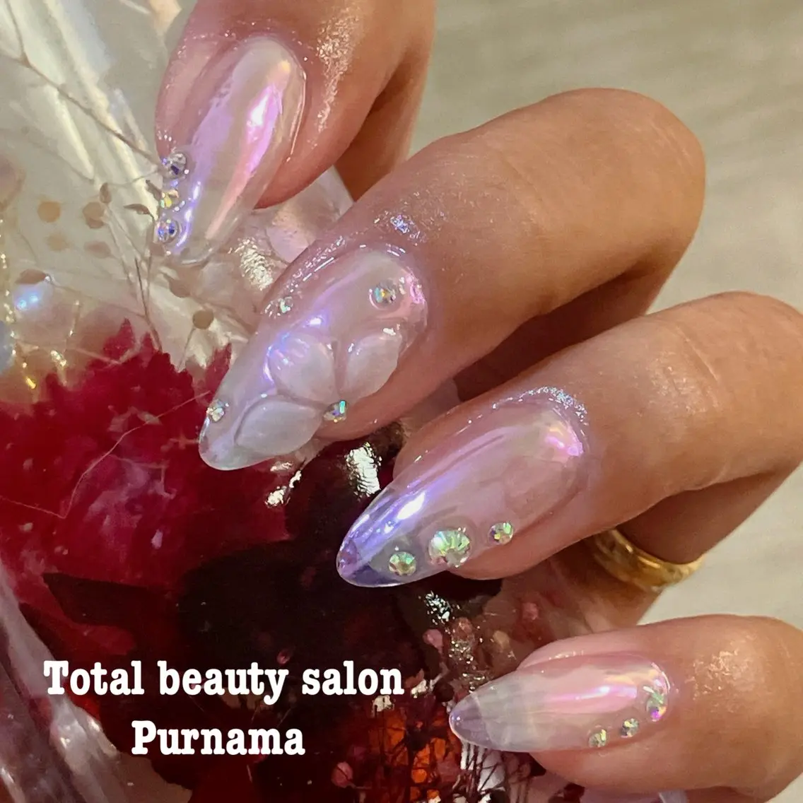 ネイル ハンドネイル Purnama あきのネイルデザイン