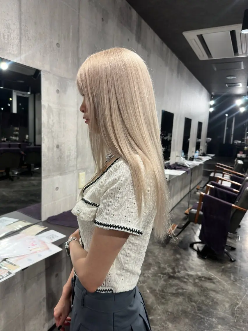 【ケアブリーチ2回】トリプルカラーの写真