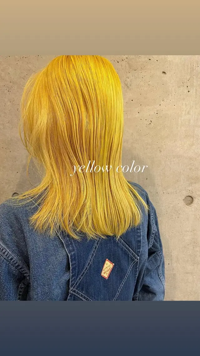 ダメージレスダブルカラーの写真