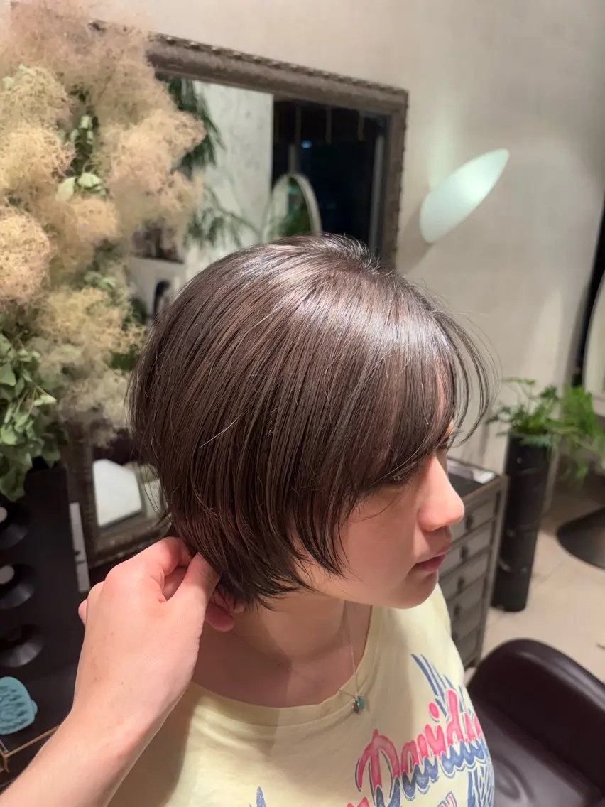 ショート 髪質改善✨カット✂️ カラー🫟　カリノのヘアスタイル