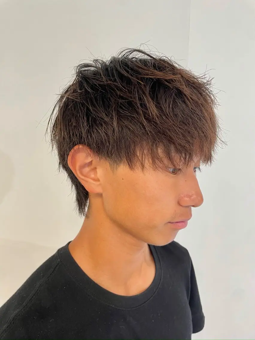 メンズ 三田 真穂のヘアスタイル