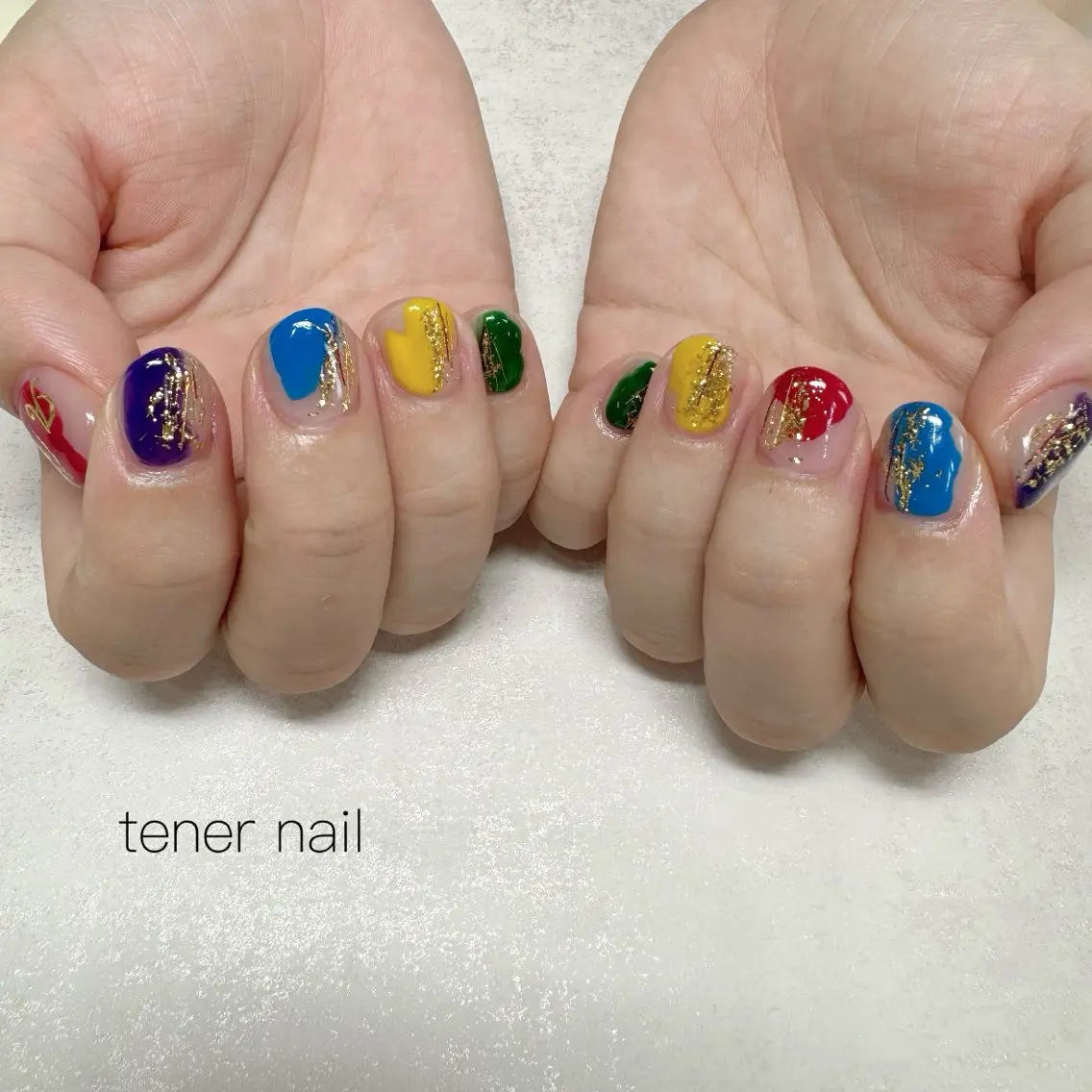 ネイル ニュアンスネイル ハンドネイル テネルネイル tener nailのネイルデザイン