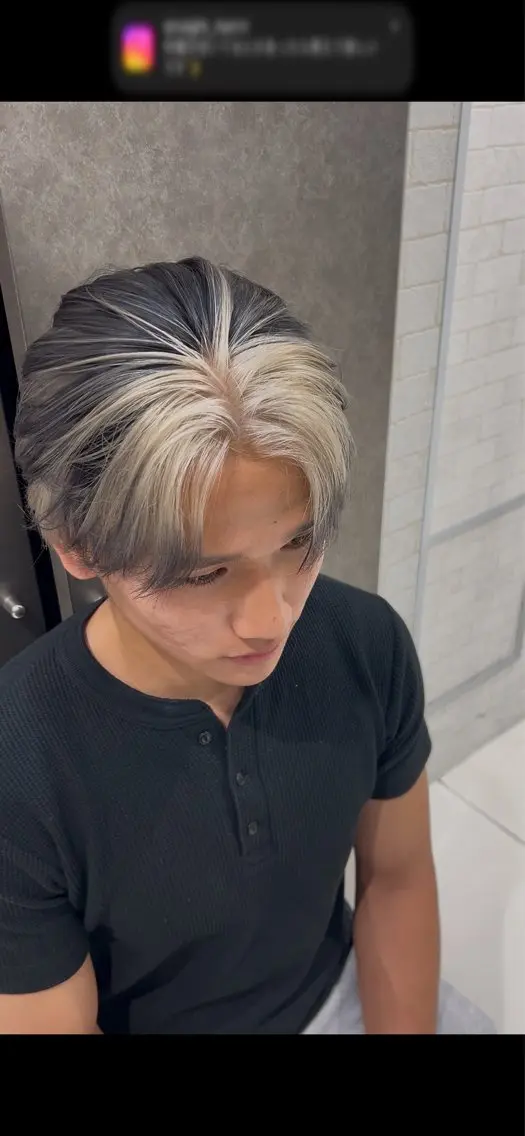 ショート カラー 鈴木 瑛郎のヘアスタイル