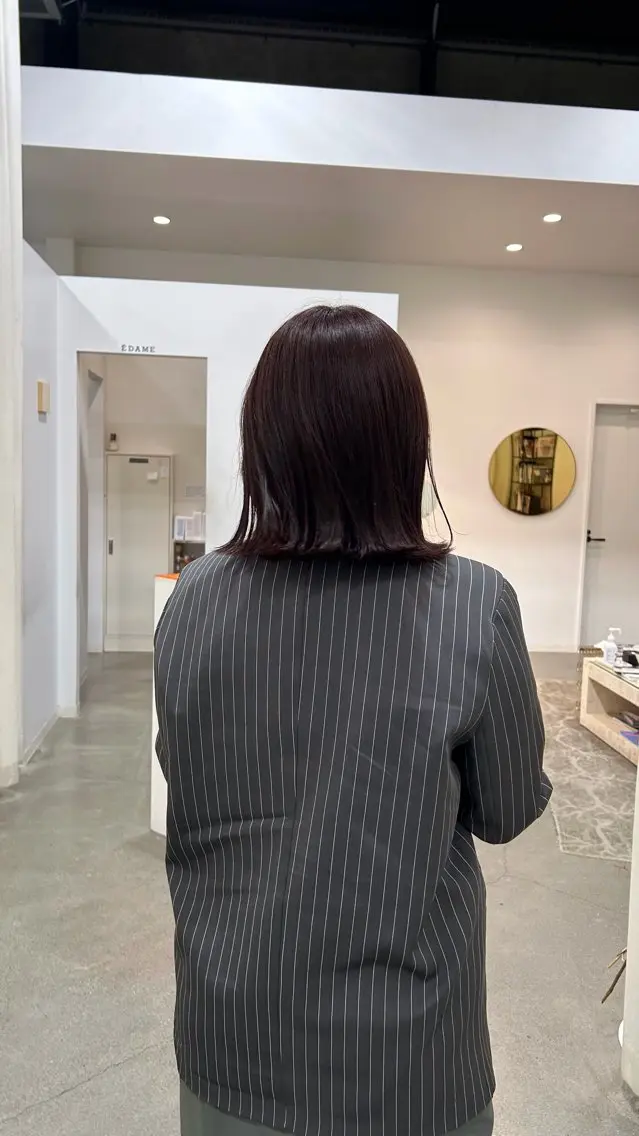 ミディアム EDAME/ 🍎のぞみ🍎のヘアスタイル
