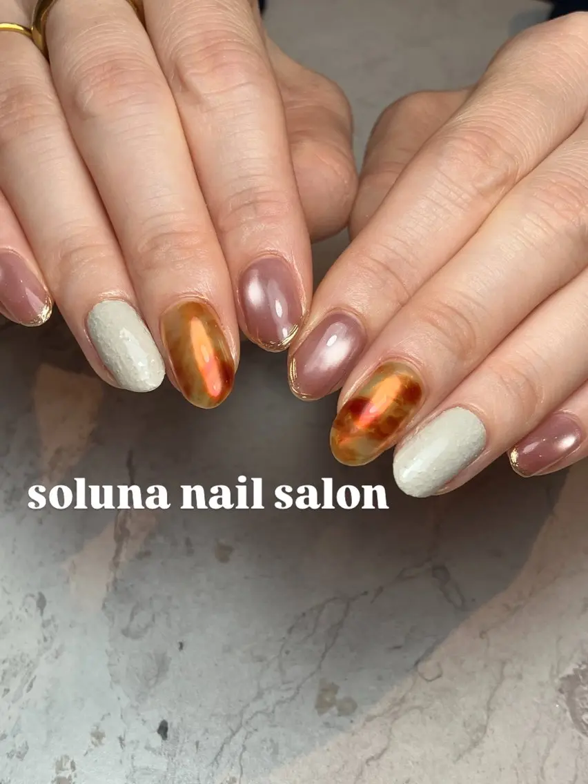 ネイル ハンドネイル soluna 川崎のネイルデザイン