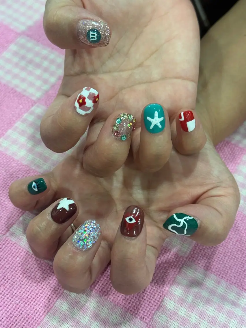 キッズ North+Nail ayakaのネイルデザイン