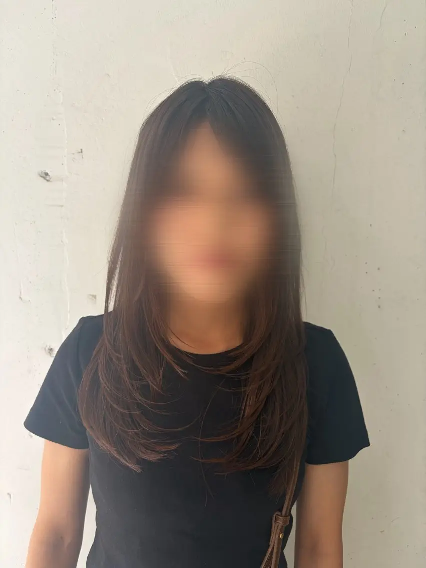 ロング 【無料】カット いながわゆあのヘアスタイル
