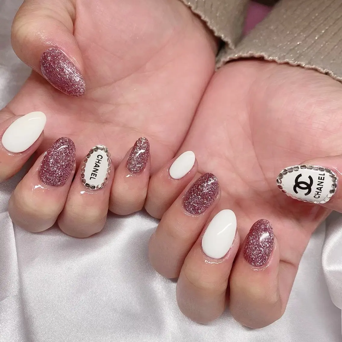 ネイル miishan ワンカラー.心斎橋のネイルデザイン