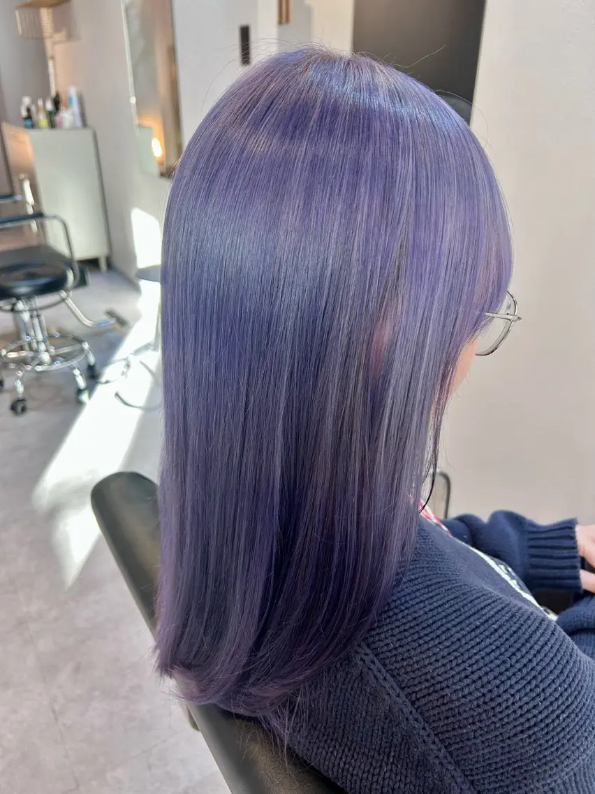 ロング カラー TOSHIKI 透明感カラー🌈のヘアスタイル