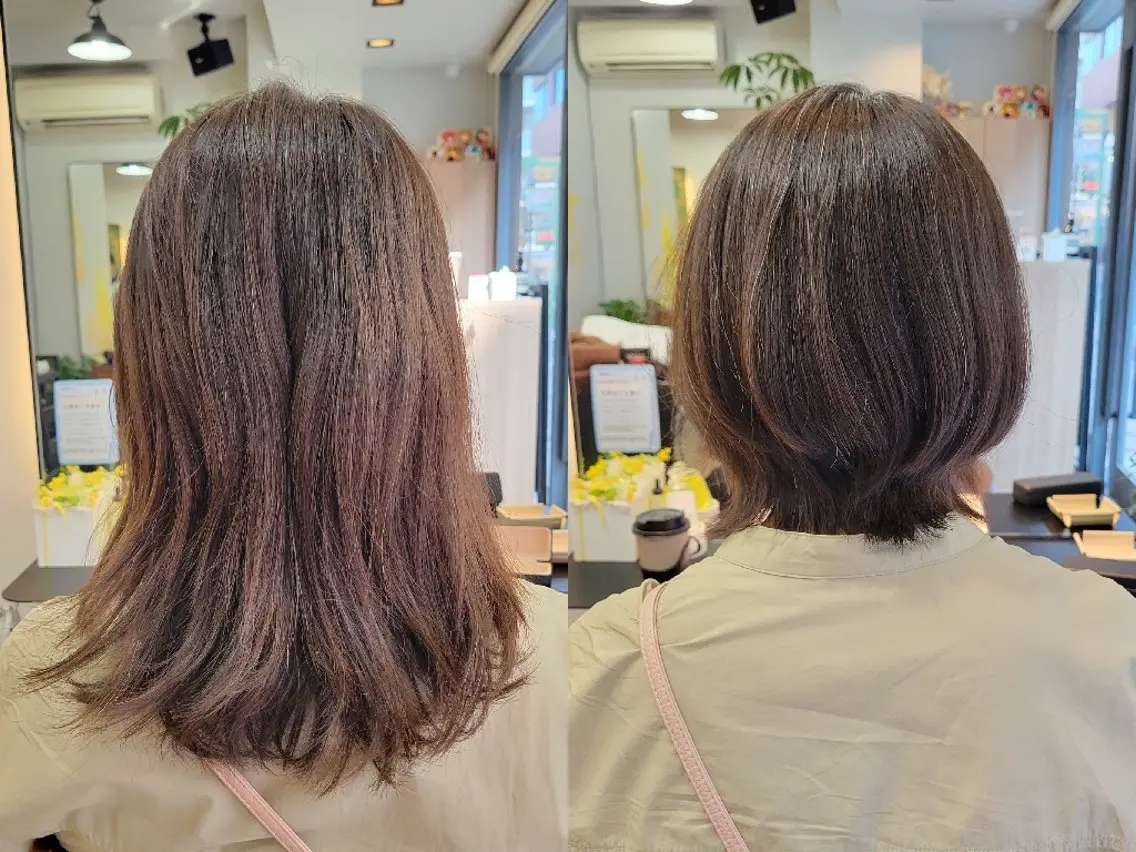 ショート カット 野村 果音(カノン)のヘアスタイル