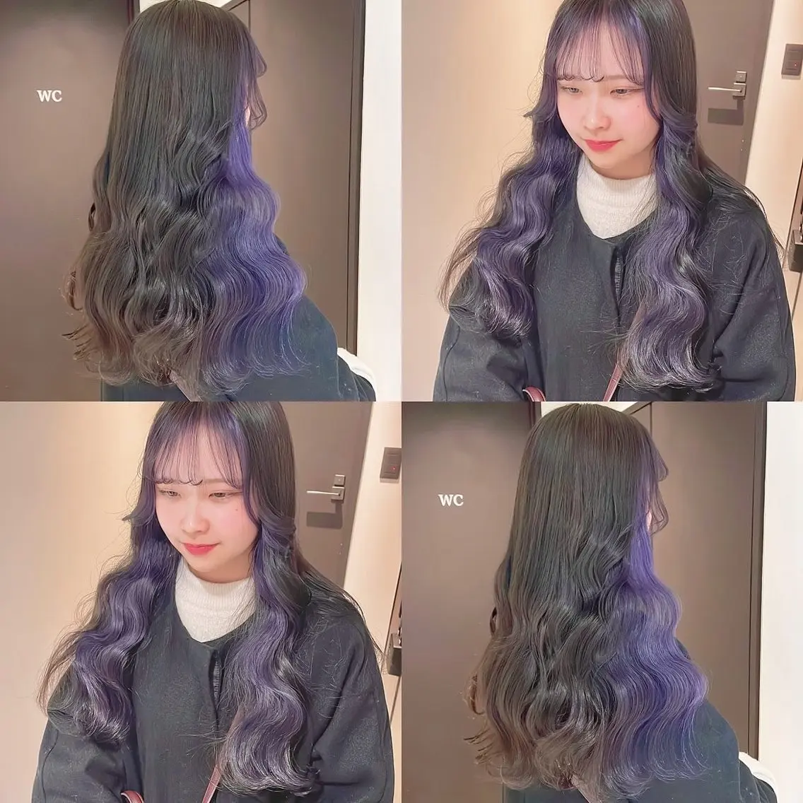 カラー ヘアカラー トリートメント 渋谷:インナーカラー ／🍒エリカ🍒のヘアスタイル