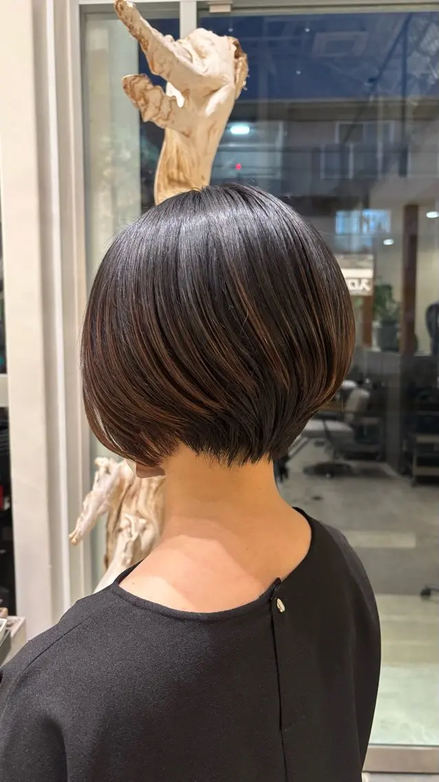 ショート カット TEMIL HAIR 彩香のヘアスタイル