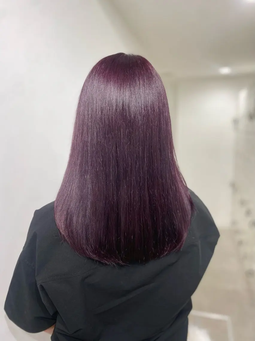 カラー ブリーチ 透明感カラー 髪質改善 カット ヘアカラー トリートメント girly❤︎暖色ヘ ア➰🎀HINANOのヘアスタイル
