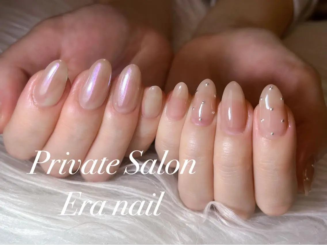ネイル アートネイル オーロラネイル Era nailのネイルデザイン