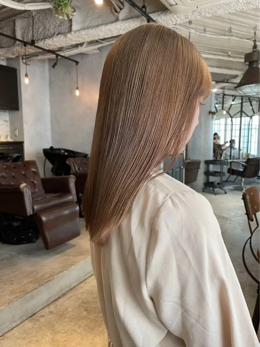 ロング カラー カット ヘアカラー 縮毛矯正 トリートメント 🧡カラー特化💜 鈴木凱人🤍のヘアスタイル