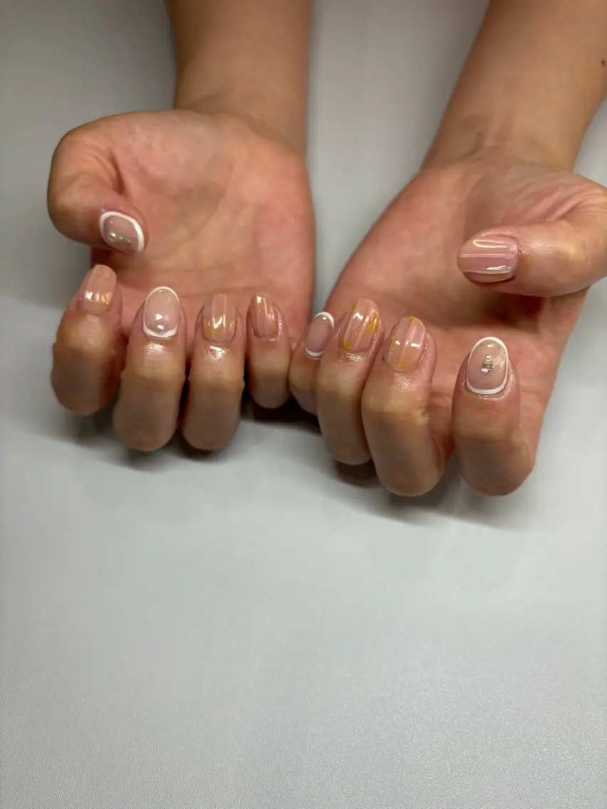 ネイル アートネイル ジェルネイル ニュアンスネイル ハンドネイル cottynail -miki-のその他イメージ