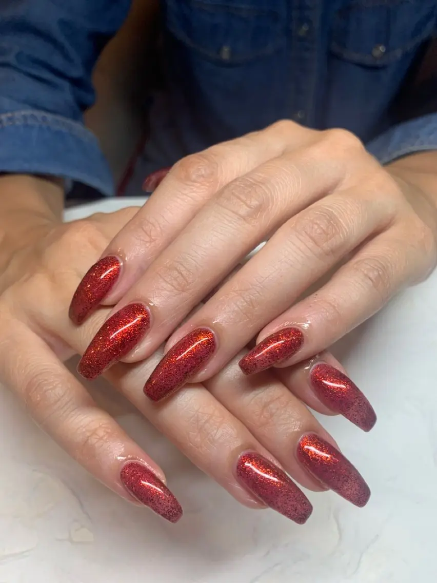 ネイル ジェルネイル ワンカラーネイル スクエアネイル happiness nailのネイルデザイン