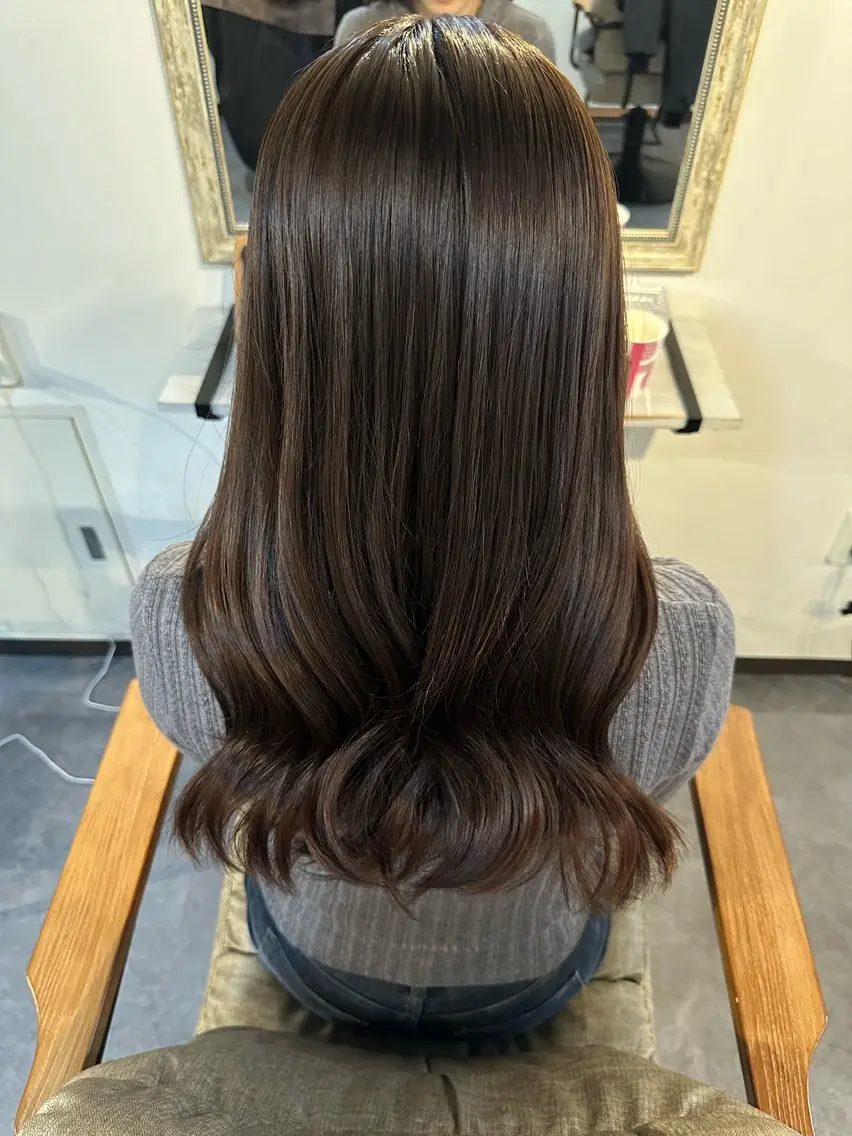 カラー ブラウンカラー カット ヘアカラー Sherry/R 三川町　木村祐里奈のヘアスタイル