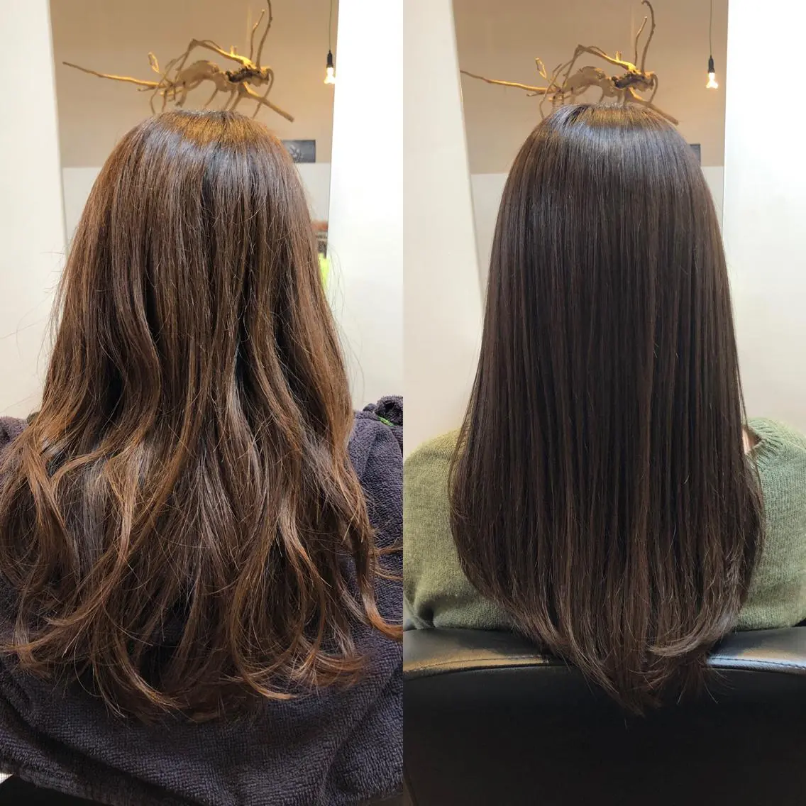 セミロング 髪質改善 トリートメント 松田 光雄のヘアスタイル