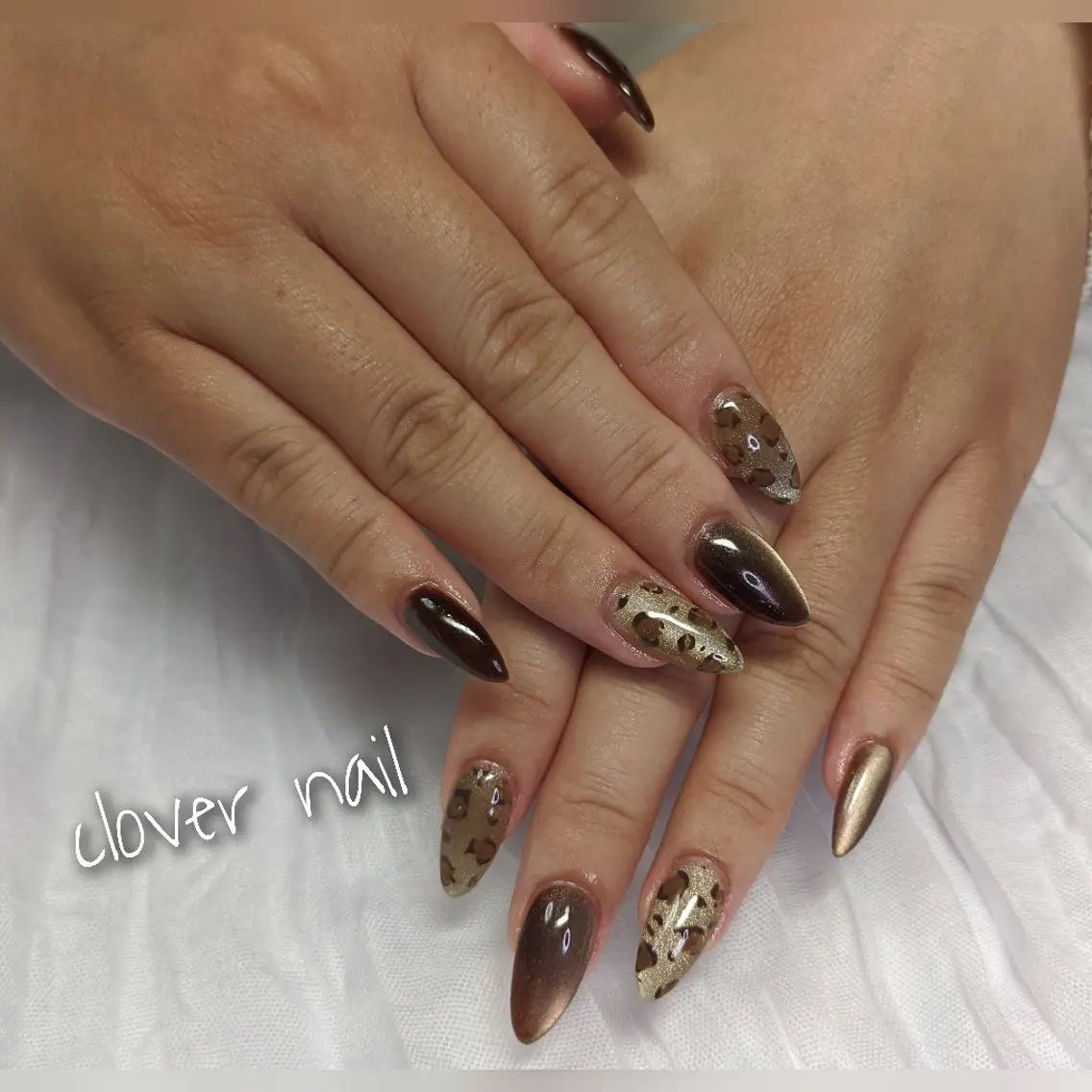 ネイル ハンドネイル clover nailのネイルデザイン