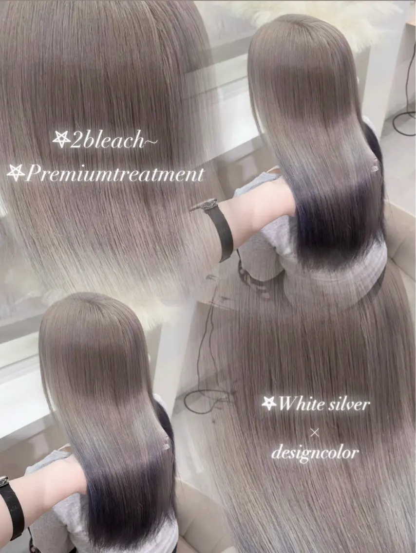 ロング カラー ヘアアレンジ メンズ メンズブリーチ メンズハイトーン ブリーチ 透明感カラー ハイトーンカラー ヘアカラー 🩶透明感カラー 池袋/mei🩶のヘアスタイル