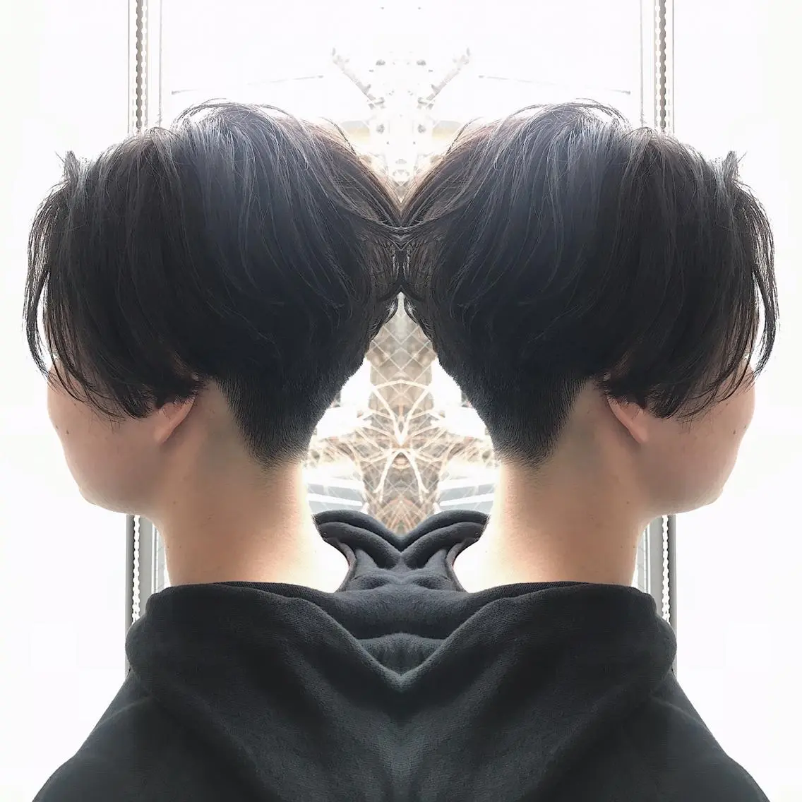ショート カラー ハンサムショート グレージュ ショートヘア カット ヘアカラー 柴田 祐輔のヘアスタイル
