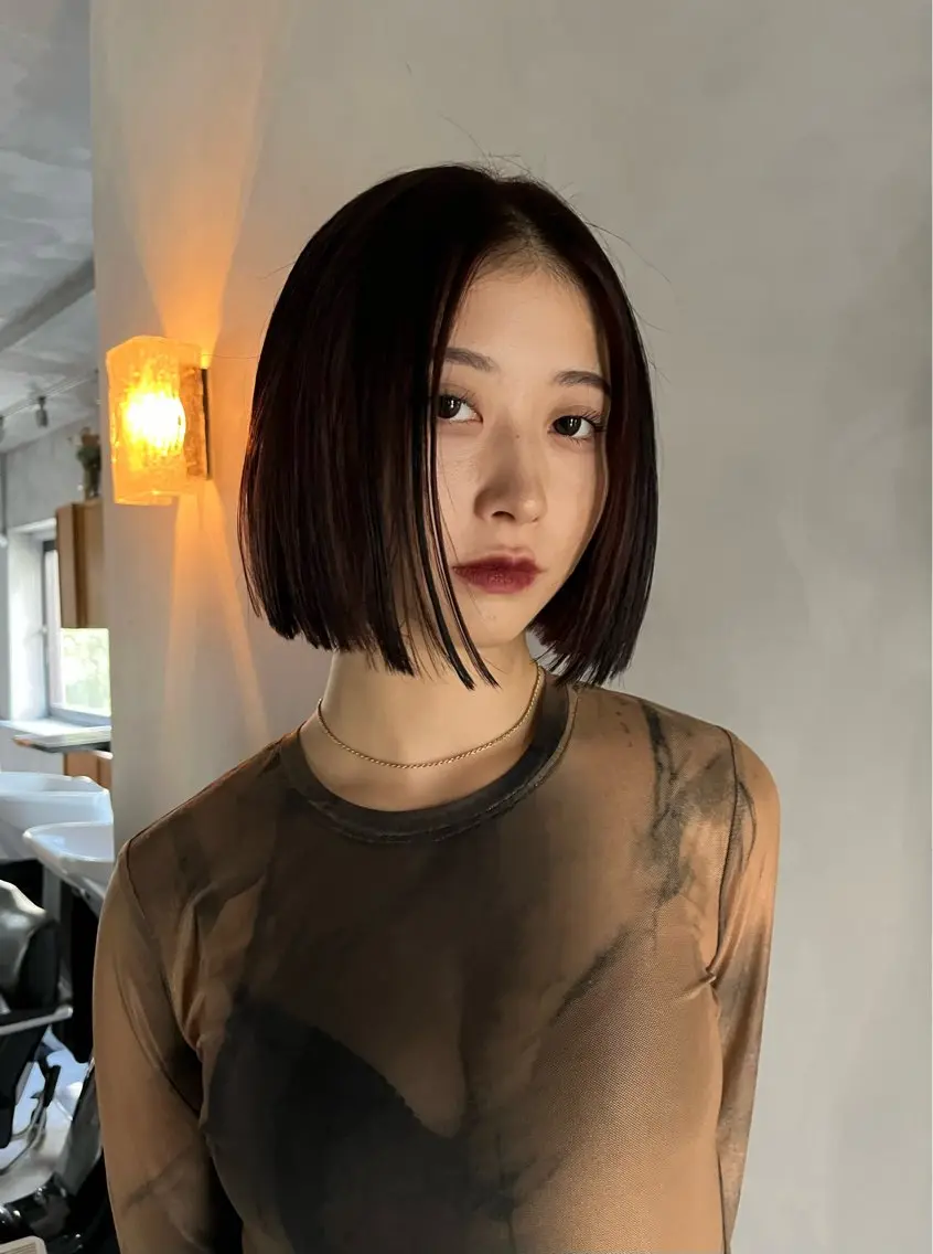 カラー ヘアカラー GAN /ダメージレスカラーのヘアスタイル