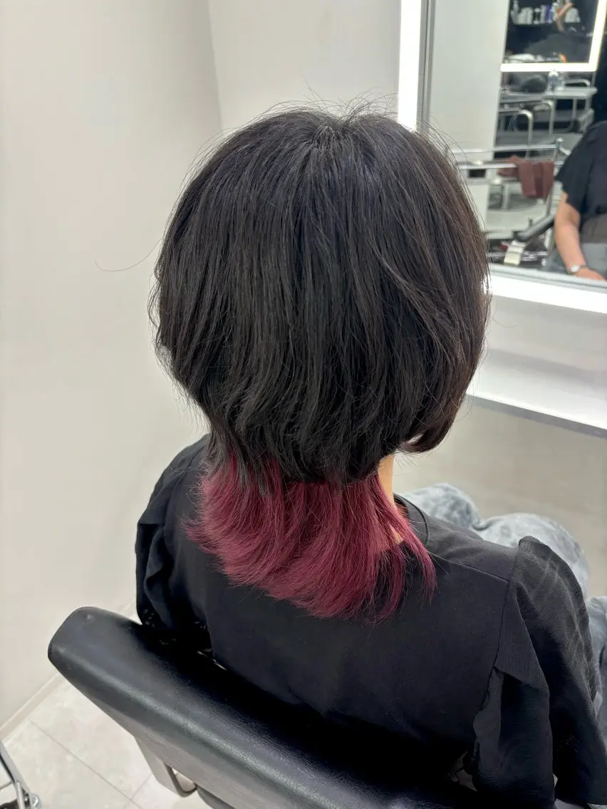 カラー tace新宿 あおいのヘアスタイル