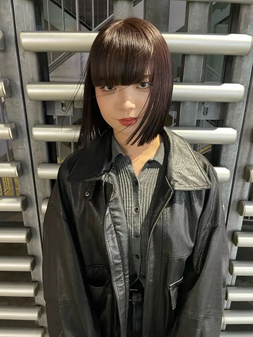 【人気No.1】小顔補正カット＋オージュアトリートメント✨艶髪仕上げの写真