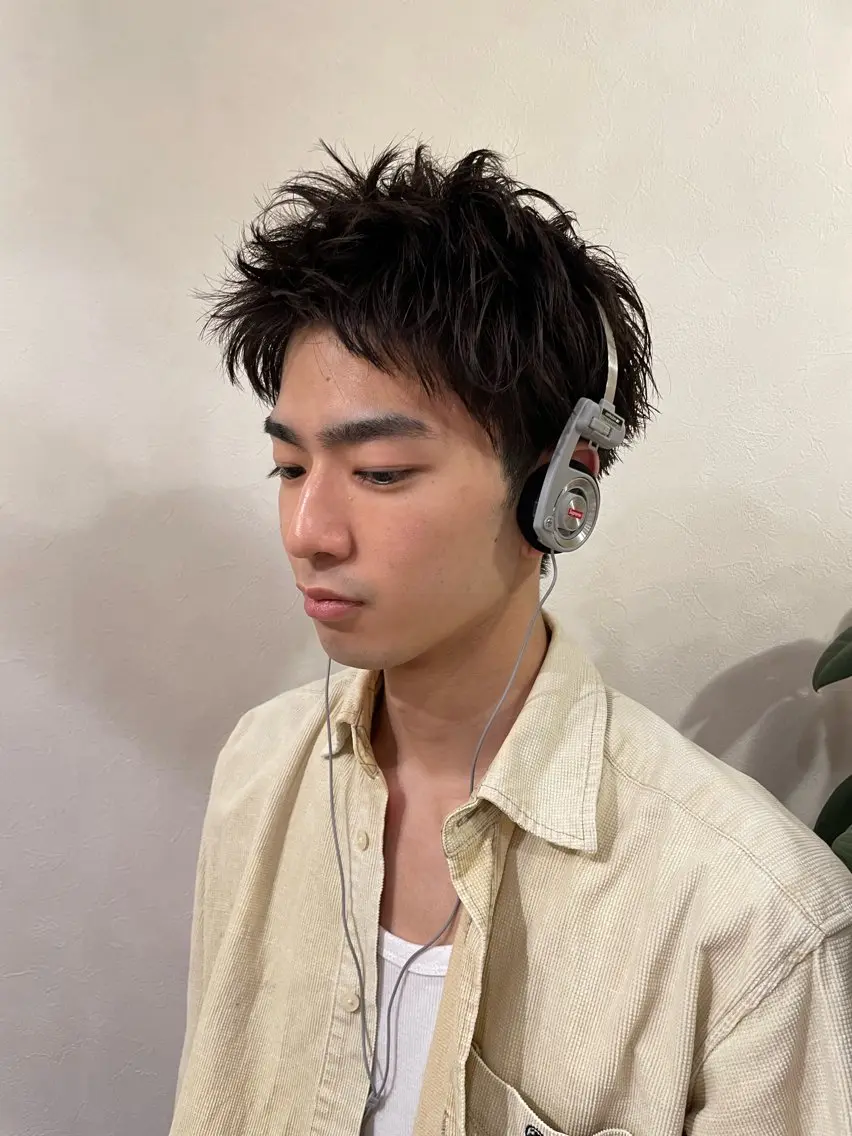 ショート メンズ スパイキーショート 刈り上げ ショートヘア メンズヘア/パーマ KOTAROのヘアスタイル