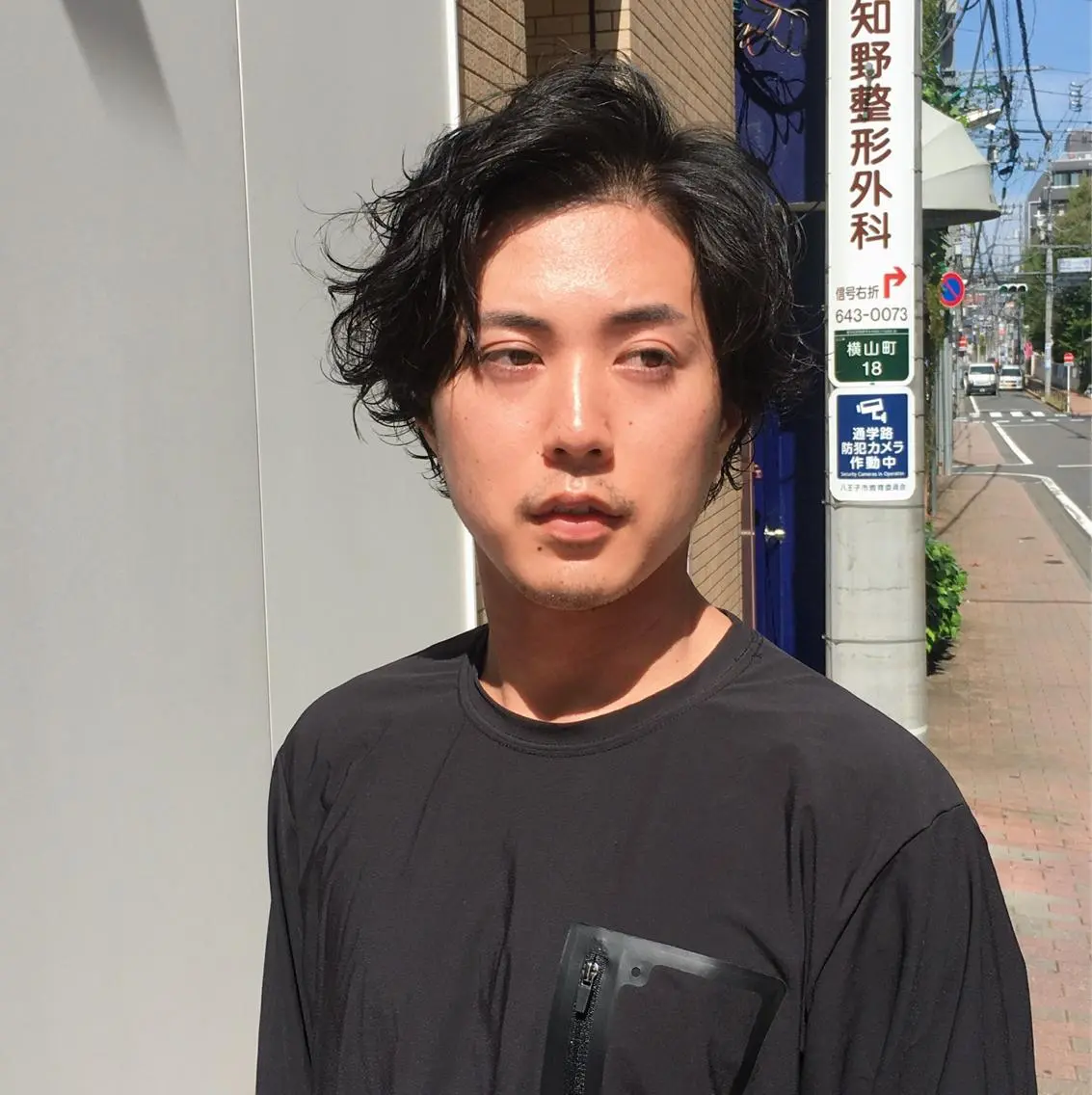 ミディアム パーマ メンズ ミディアムパーマ メンズパーマ すごう こうへいのヘアスタイル