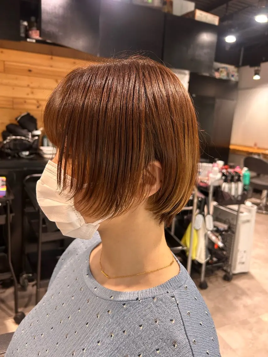 ショート カット トリートメント ヘッドスパ レイヤーStyle 🪽菜々実のヘアスタイル