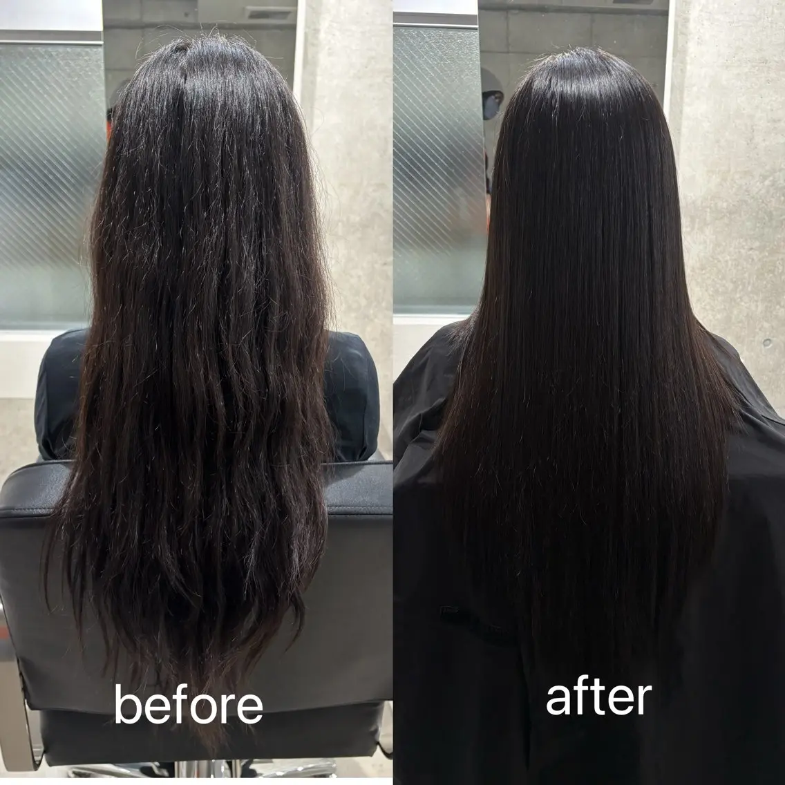 ロング デザインカラー みさのヘアスタイル