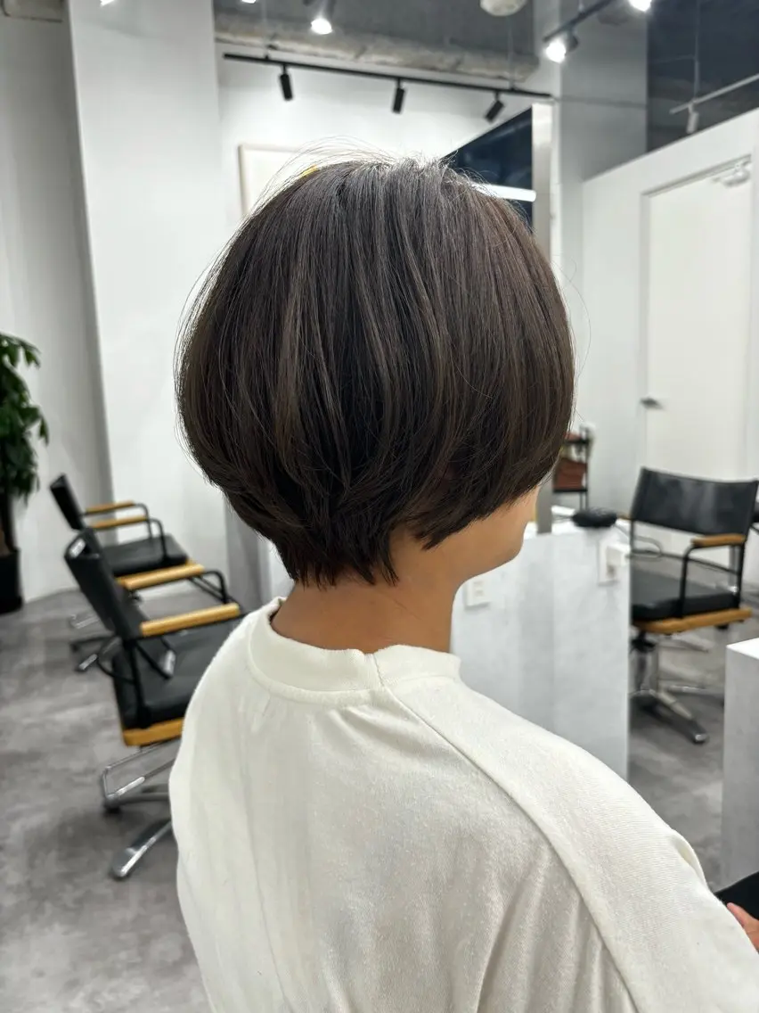 ショート カット 門崎未依/レイヤー/ メンズカット🪿🌼のヘアスタイル