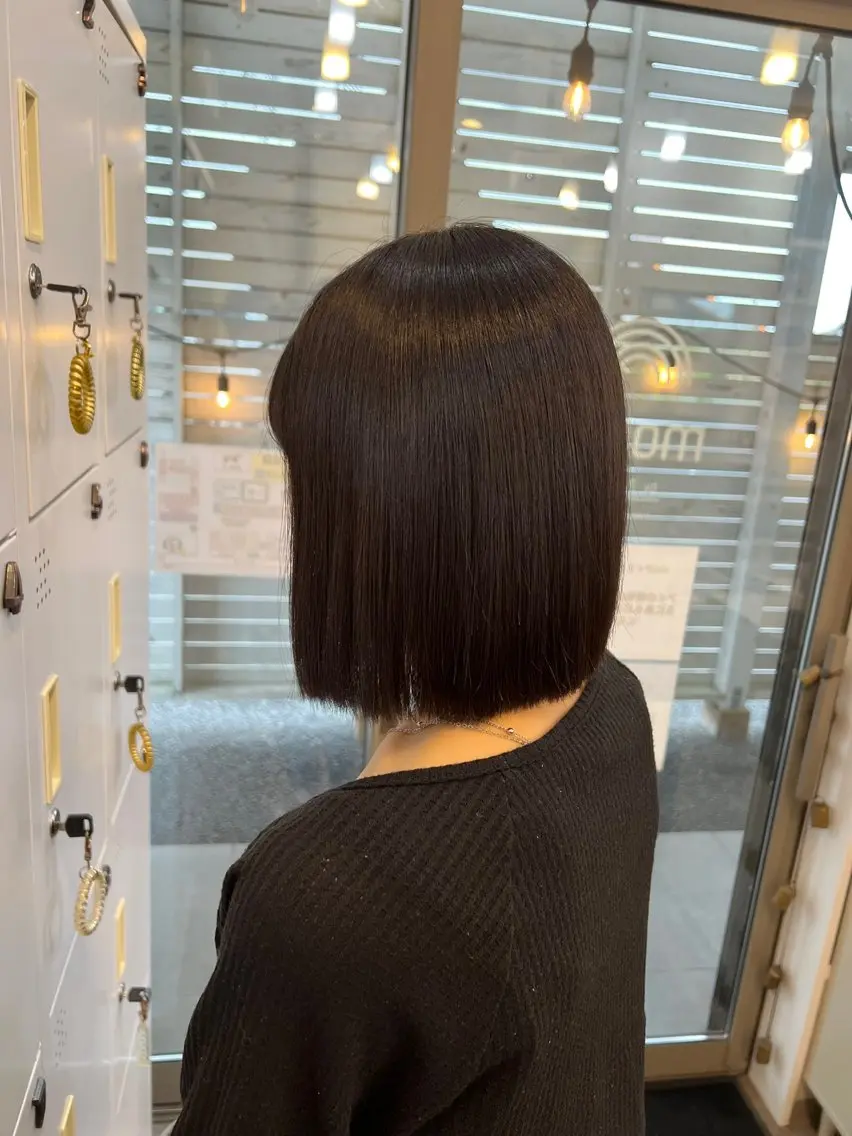 ミディアム 本間 絵理奈‎のヘアスタイル