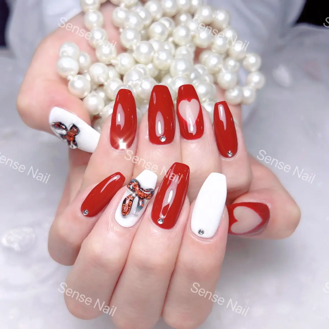 ネイル ハンドネイル 🎀Sense Nail新宿店🎀のネイルデザイン