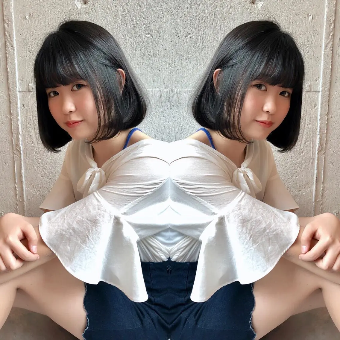 ショート ボブ カット ヘッドスパ あらき ちさとのヘアスタイル