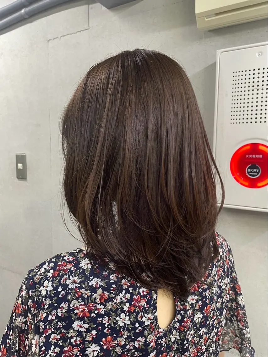 カラー がわ/ハイレイヤー /ハイトーンカラーのヘアスタイル