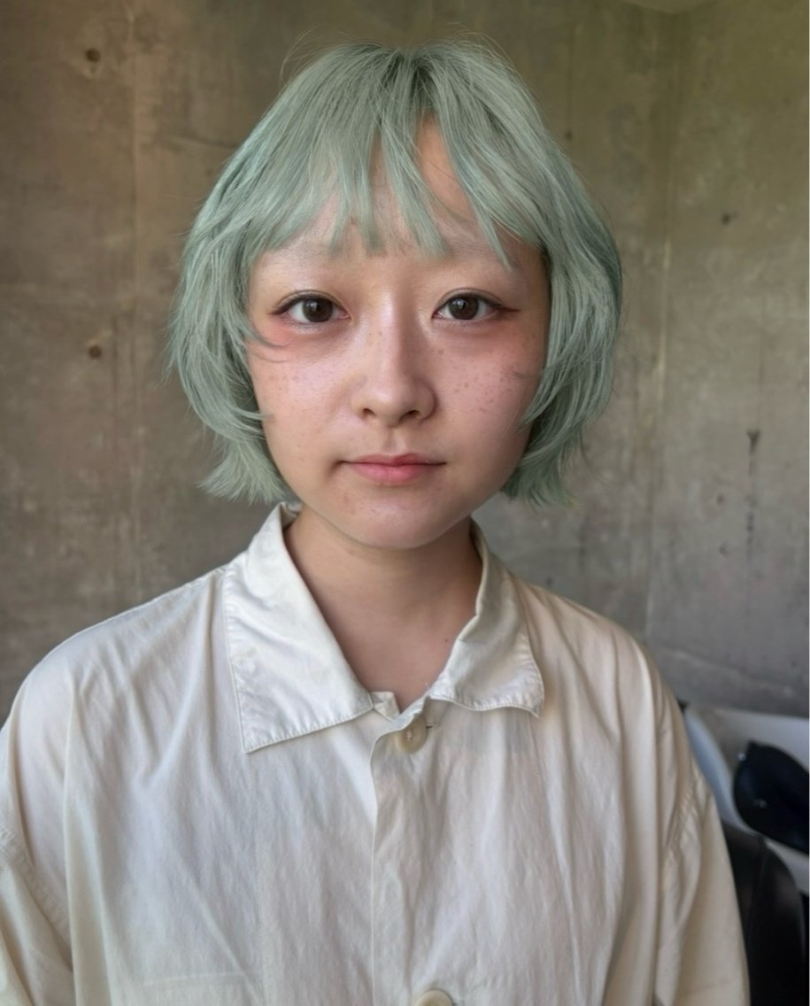 ショート カット ヘアカラー トリートメント Cocona 🦤 /ブリーチ/デザインのヘアスタイル